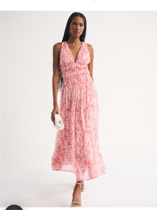 Abercrombie & Fitch Dresses & Skirts - Abercrombie & Fitch Ruched Flowy Maxi Dress